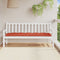 vidaXL - Tuinbankkussen - 180x50x7 - cm - stof - gemêleerd - rood