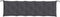 vidaXL - Tuinbankkussen - 180x50x7 - cm - stof - gemêleerd - antracietkleurig