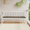 vidaXL - Tuinbankkussen - 180x50x7 - cm - stof - gemêleerd - taupe