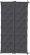 vidaXL - Tuinbankkussen - 200x(50+50)x7 - cm - oxford - stof - antracietkleurig
