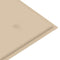 vidaXL - Tuinbankkussen - 200x50x3 - cm - oxford - stof - beige