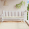 vidaXL - Tuinbankkussen - 200x50x3 - cm - oxford - stof - crèmekleurig