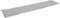 vidaXL - Tuinbankkussen - 200x50x3 - cm - oxford - stof - grijs
