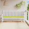 vidaXL - Tuinbankkussen - 200x50x3 - cm - oxford - stof - heldergroen