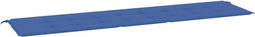 vidaXL - Tuinbankkussen - 200x50x3 - cm - oxford - stof - koningsblauw