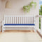 vidaXL - Tuinbankkussen - 200x50x3 - cm - oxford - stof - koningsblauw