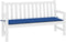 vidaXL - Tuinbankkussen - 200x50x3 - cm - oxford - stof - koningsblauw