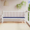 vidaXL - Tuinbankkussen - 200x50x3 - cm - oxford - stof - marineblauw