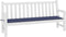 vidaXL - Tuinbankkussen - 200x50x3 - cm - oxford - stof - marineblauw