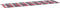 vidaXL - Tuinbankkussen - 200x50x3 - cm - oxford - stof - ruitpatroon - rood