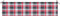 vidaXL - Tuinbankkussen - 200x50x3 - cm - oxford - stof - ruitpatroon - rood