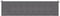 vidaXL - Tuinbankkussen - 200x50x3 - cm - oxford - stof - antracietkleurig