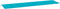 vidaXL - Tuinbankkussen - 200x50x3 - cm - stof - turquoise