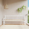 vidaXL - Tuinbankkussen - 200x50x7 - cm - oxford - stof - beige