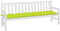 vidaXL - Tuinbankkussen - 200x50x7 - cm - oxford - stof - heldergroen