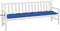 vidaXL - Tuinbankkussen - 200x50x7 - cm - oxford - stof - koningsblauw