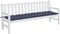 vidaXL - Tuinbankkussen - 200x50x7 - cm - oxford - stof - marineblauw