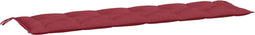 vidaXL - Tuinbankkussen - 200x50x7 - cm - oxford - stof - wijnrood
