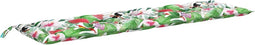 vidaXL - Tuinbankkussen - 200x50x7 - cm - stof - meerkleurig