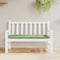 vidaXL - Tuinbankkussen - bladpatroon - 120x50x7 - cm - stof