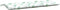 vidaXL - Tuinbankkussen - bladpatroon - 120x50x7 - cm - stof