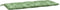vidaXL - Tuinbankkussen - bladpatroon - 120x50x7 - cm - stof