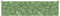 vidaXL - Tuinbankkussen - bladpatroon - 200x50x3 - cm - stof
