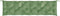 vidaXL - Tuinbankkussen - bladpatroon - 200x50x7 - cm - stof