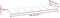 vidaXL - Tuinbankkussen - gestreept - 150x50x3 - cm - oxford - stof - wit - en - blauw