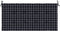 vidaXL - Tuinbankkussen - ruitpatroon - 100x50x3 - cm - oxford - stof - zwart