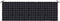 vidaXL - Tuinbankkussen - ruitpatroon - 150x50x3 - cm - oxford - stof - zwart