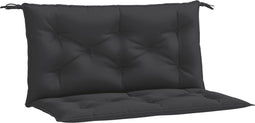 vidaXL - Tuinbankkussens - 2 - st - 100x50x7 - cm - oxford - stof - zwart