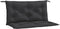 vidaXL - Tuinbankkussens - 2 - st - 100x50x7 - cm - oxford - stof - zwart