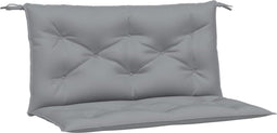 vidaXL - Tuinbankkussens - 2 - st - 100x50x7 - cm - oxford - stof - grijs