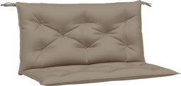 vidaXL - Tuinbankkussens - 2 - st - 100x50x7 - cm - oxford - stof - taupe