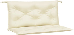 vidaXL - Tuinbankkussens - 2 - st - 100x50x7 - cm - oxford - stof - crèmekleurig