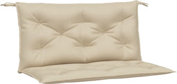 vidaXL - Tuinbankkussens - 2 - st - 100x50x7 - cm - oxford - stof - beige