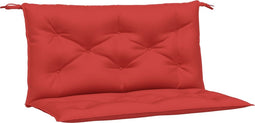 vidaXL - Tuinbankkussens - 2 - st - 100x50x7 - cm - oxford - stof - rood