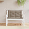 vidaXL - Tuinbankkussens - 2 - st - 100x50x7 - cm - oxford - stof - taupe