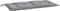 vidaXL - Tuinbankkussens - 2 - st - 100x50x7 - cm - oxford - stof - grijs