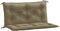 vidaXL - Tuinbankkussens - 2 - st - 100x50x7 - cm - stof - gemêleerd - taupe