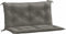 vidaXL - Tuinbankkussens - 2 - st - 100x50x7 - cm - stof - gemêleerd - donkergrijs