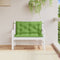 vidaXL - Tuinbankkussens - 2 - st - 100x50x7 - cm - stof - gemêleerd - groen