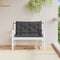 vidaXL - Tuinbankkussens - 2 - st - 100x50x7 - cm - stof - gemêleerd - antracietkleur