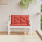 vidaXL - Tuinbankkussens - 2 - st - 100x50x7 - cm - stof - gemêleerd - rood