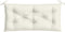 vidaXL - Tuinbankkussens - 2 - st - 100x50x7 - cm - stof - gemêleerd - crèmekleurig