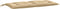 vidaXL - Tuinbankkussens - 2 - st - 100x50x7 - cm - stof - gemêleerd - beige