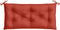 vidaXL - Tuinbankkussens - 2 - st - 100x50x7 - cm - stof - gemêleerd - rood