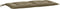 vidaXL - Tuinbankkussens - 2 - st - 100x50x7 - cm - stof - gemêleerd - taupe