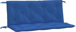 vidaXL - Tuinbankkussens - 2 - st - 120x50x7 - cm - oxford - stof - blauw